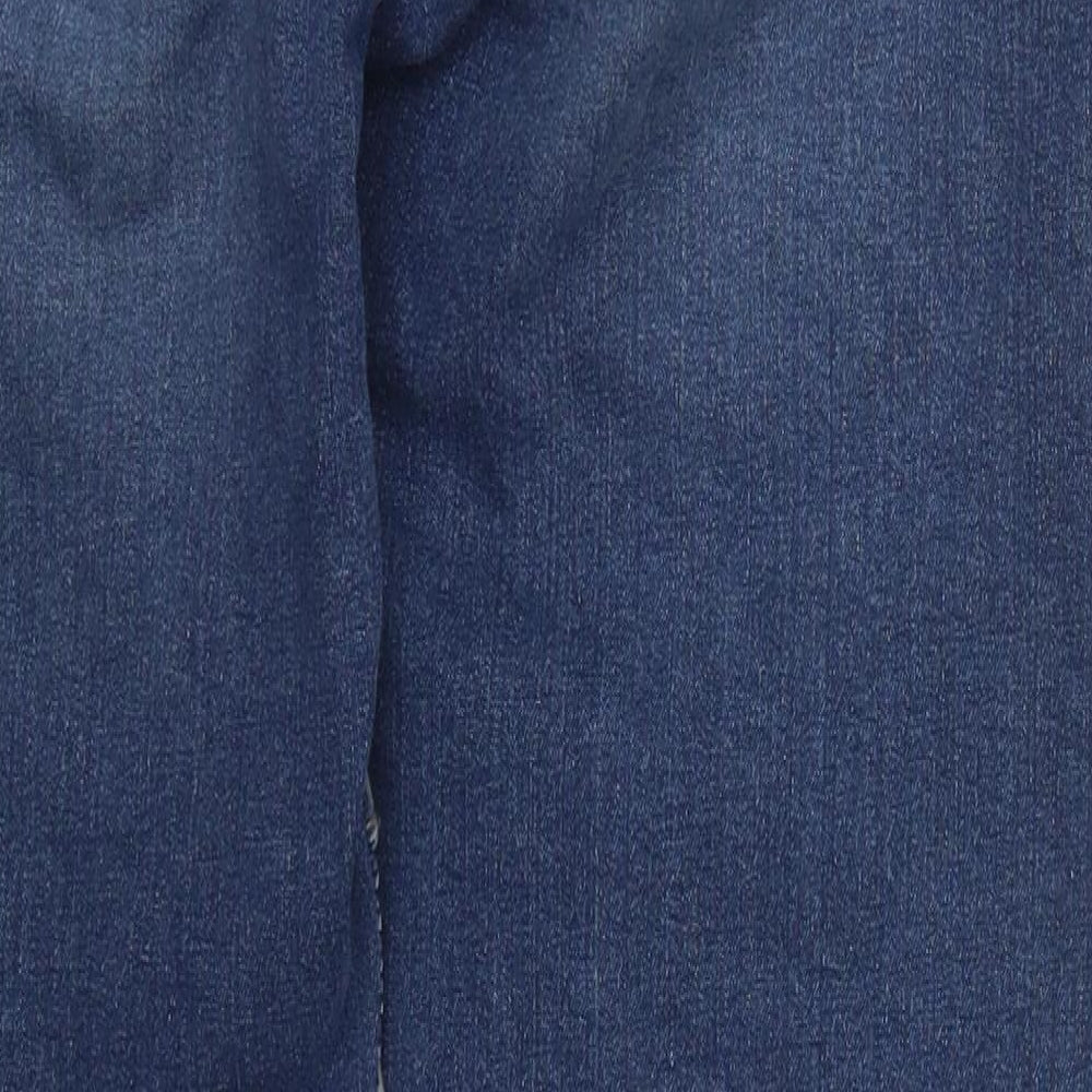 Pep&Co Mens Blue  Cotton Skinny Jeans Size 36 L30 in Regular Button