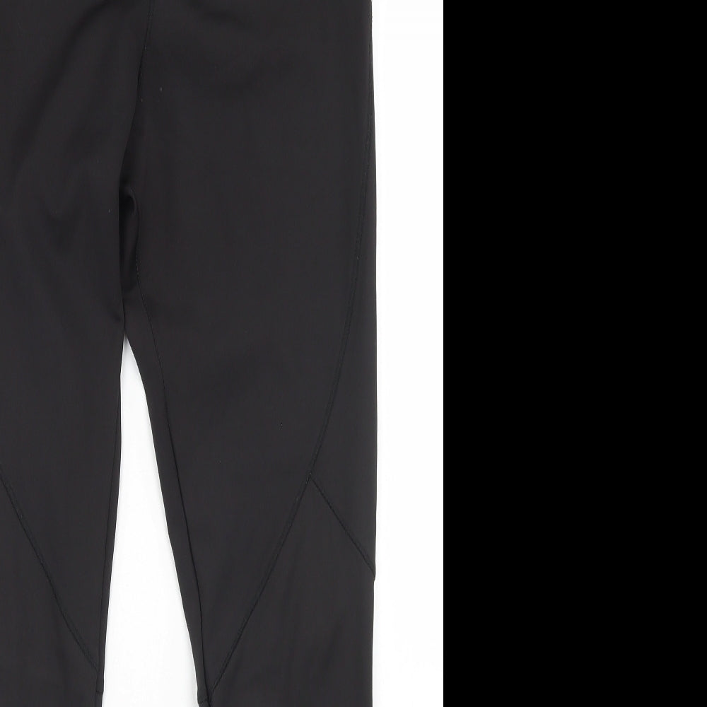 Under armour Womens Black  Polyester Compression Leggings Size 2XL L26 in Regular