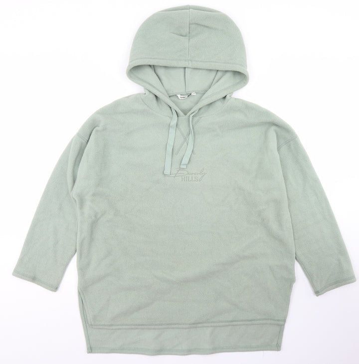 Pep&Co Womens Green Polyester Pullover Hoodie Size M - Beverley Hills