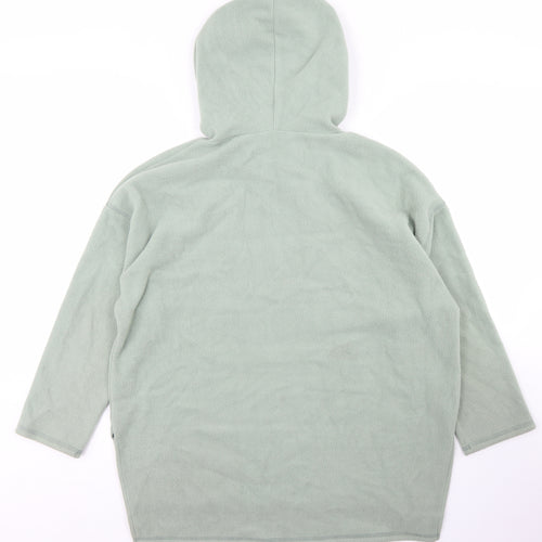 Pep&Co Womens Green  Polyester Pullover Hoodie Size M   - Beverley Hills