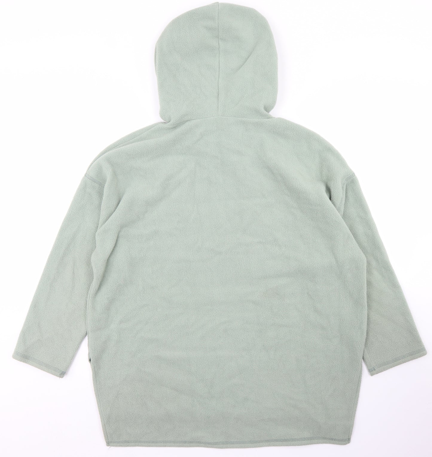 Pep&Co Womens Green  Polyester Pullover Hoodie Size M   - Beverley Hills