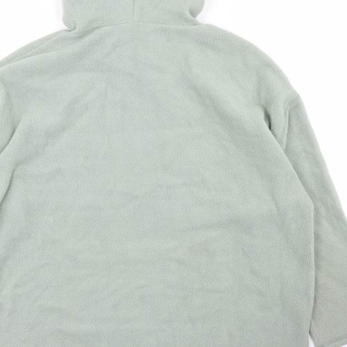 Pep&Co Womens Green  Polyester Pullover Hoodie Size M   - Beverley Hills