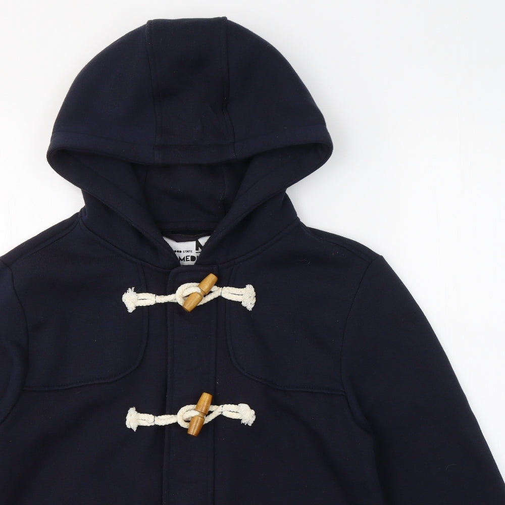 Cedar Wood State Mens Blue   Anorak Coat Size M  Zip