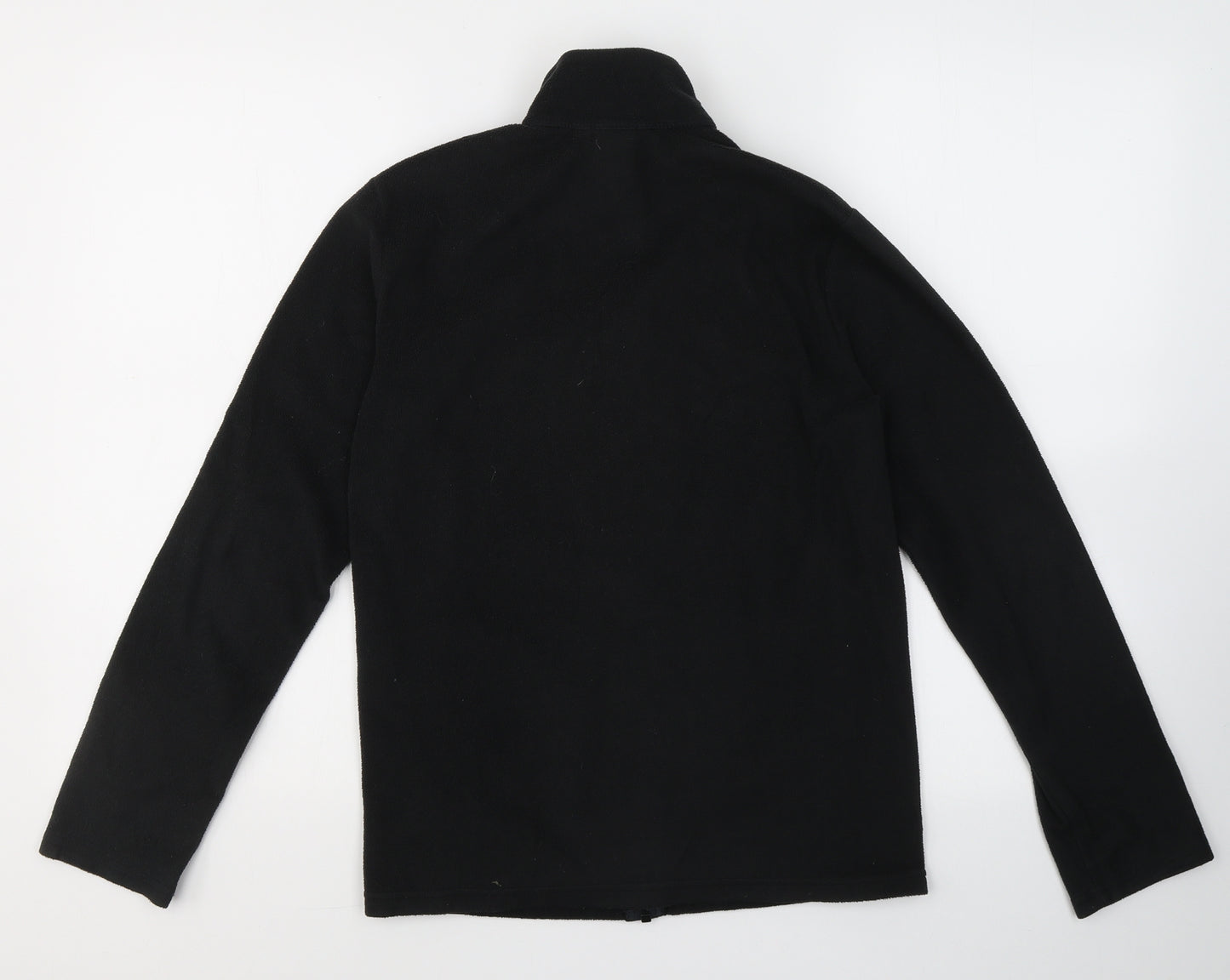 The North Face Boys Black  Polyester Full Zip Sweatshirt Size L   - Unisex