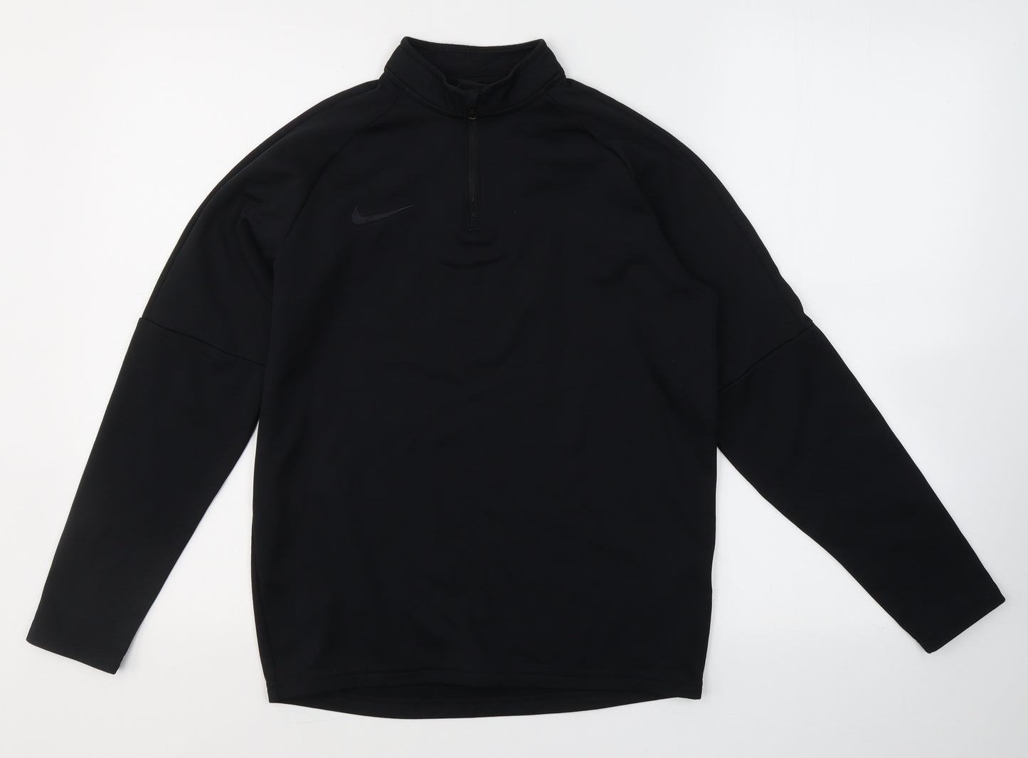Nike Boys Black  Polyester Pullover Sweatshirt Size 12-13 Years   - 147-158cm
