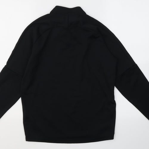 Nike Boys Black  Polyester Pullover Sweatshirt Size 12-13 Years   - 147-158cm