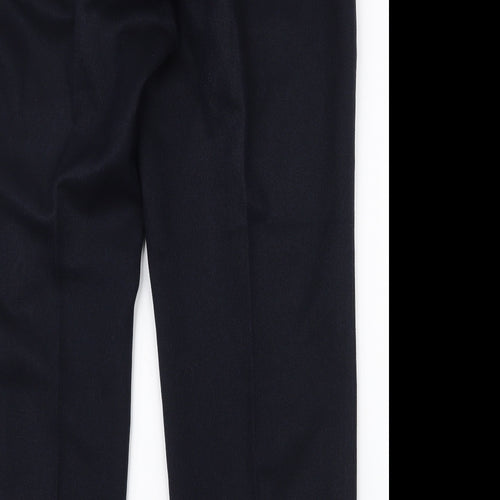 Marks and Spencer Womens Blue  Polyester Trousers  Size 18 L28.5 in Regular