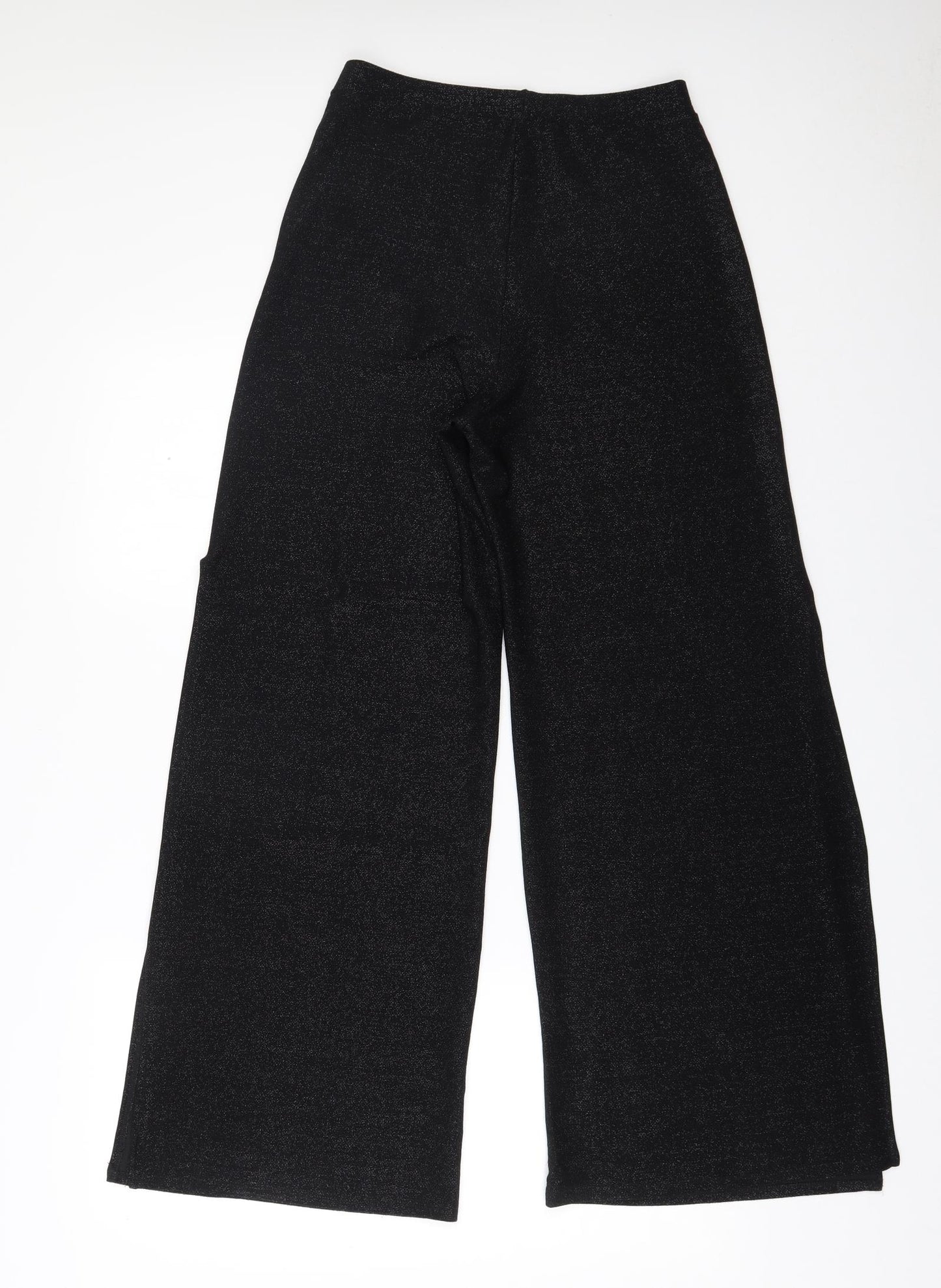 New Look Womens Beige  Polyester Trousers  Size 10 L29.5 in Regular  - Slits up side on legs