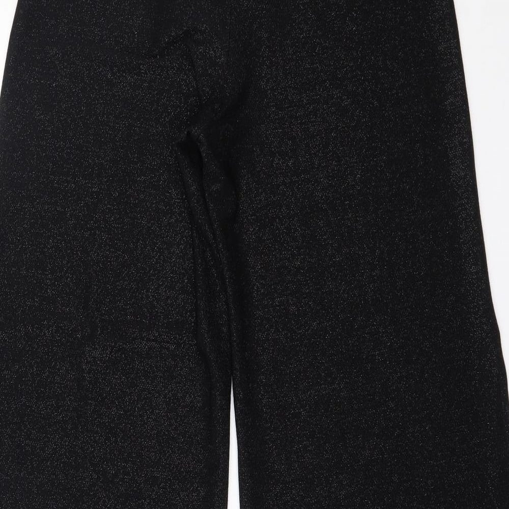 New Look Womens Beige  Polyester Trousers  Size 10 L29.5 in Regular  - Slits up side on legs