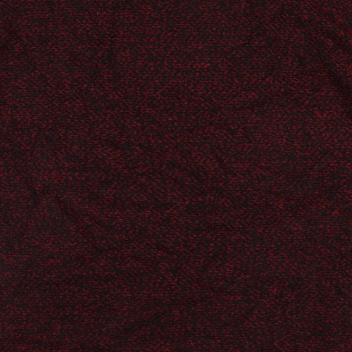C Man Mens Red Crew Neck  Acrylic Pullover Jumper Size M