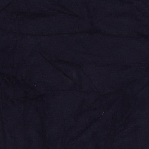 Rowlinson Courtelle Mens Blue V-Neck  Acrylic Pullover Jumper Size S