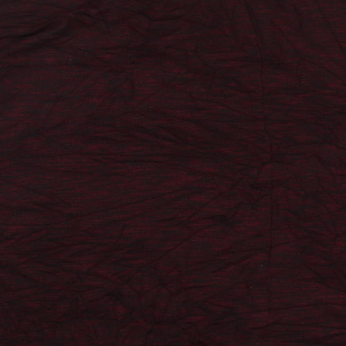 New Look Womens Purple Crew Neck  Polyester Pullover Jumper Size L