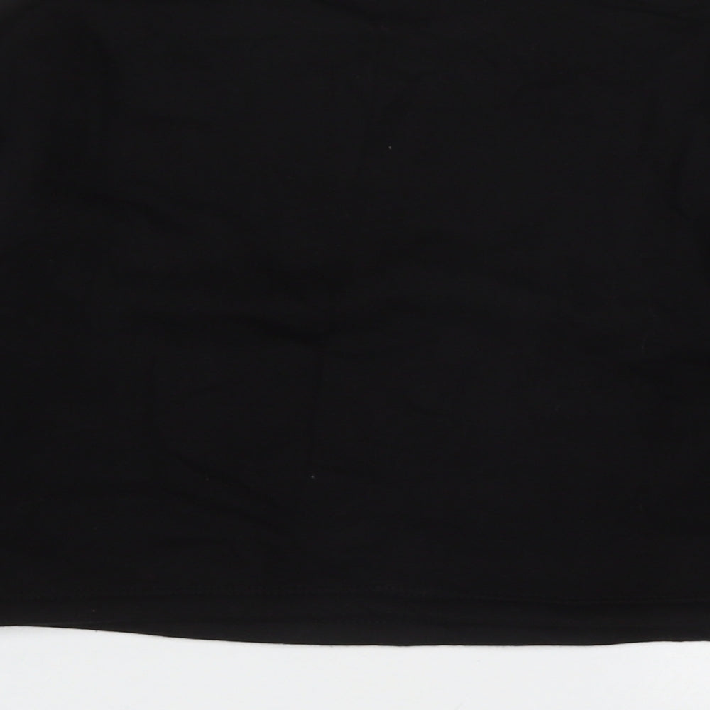 Dunnes Stores Girls Black  Cotton Pullover Sweatshirt Size 7-8 Years  Pullover - Aim for the Stars