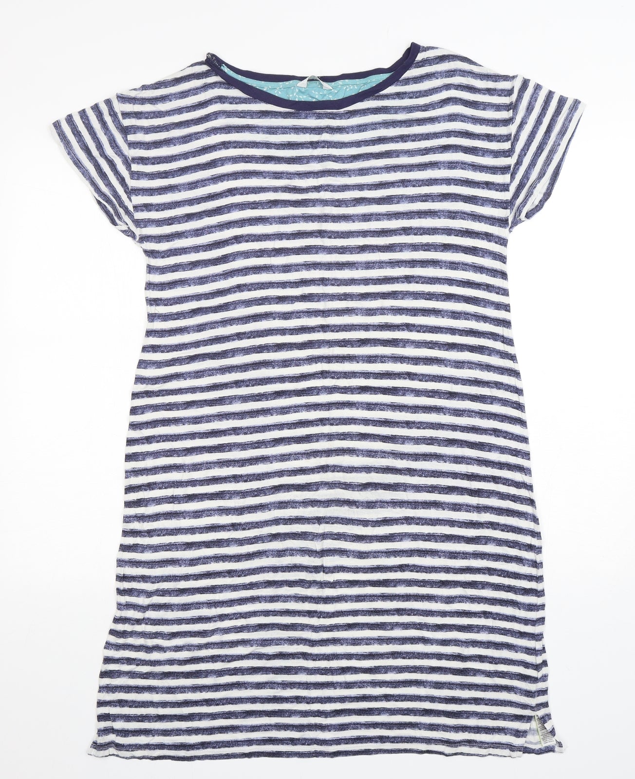 Marks and Spencer Womens Multicoloured Striped Viscose  Dress Size 12