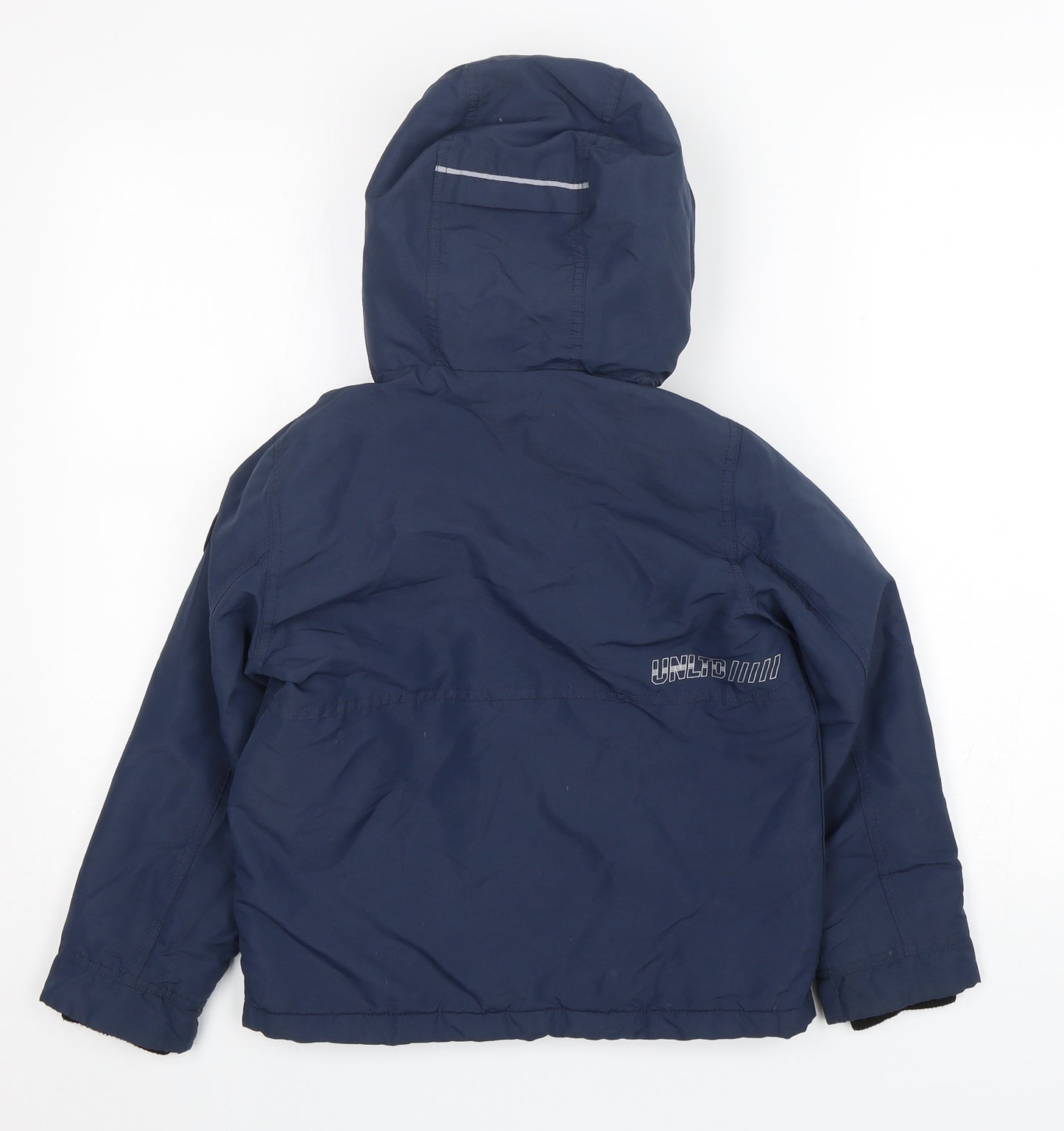 NEXT Boys Blue   Rain Coat Coat Size 8 Years  Zip