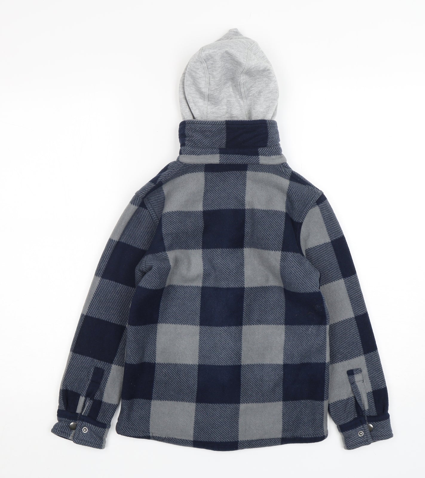 Dunnes Stores Boys Multicoloured Check  Shirt Jacket Jacket Size 8-9 Years  Snap