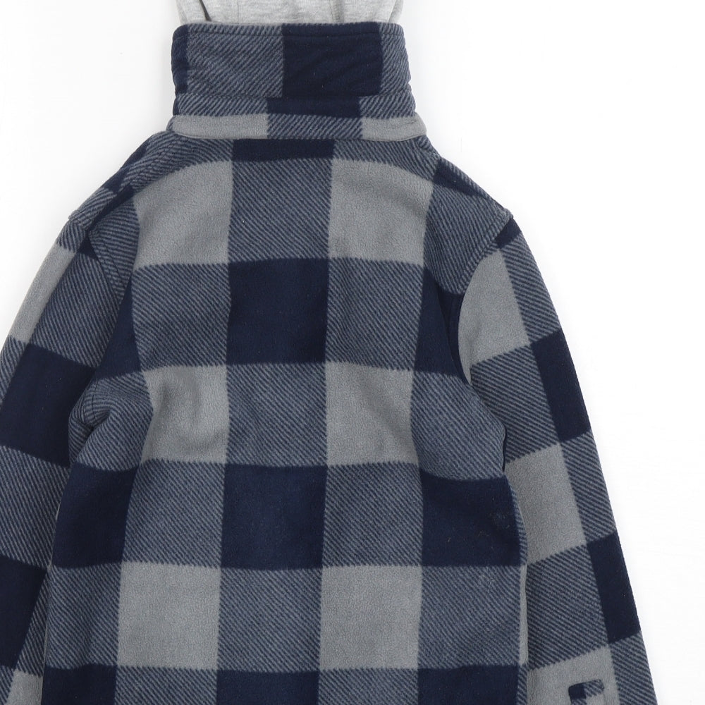 Dunnes Stores Boys Multicoloured Check  Shirt Jacket Jacket Size 8-9 Years  Snap