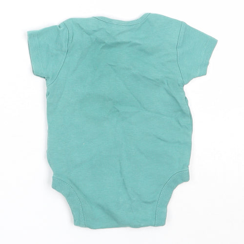 NEXT Girls Green  Cotton Babygrow One-Piece Size 0-3 Months   - Giraffe