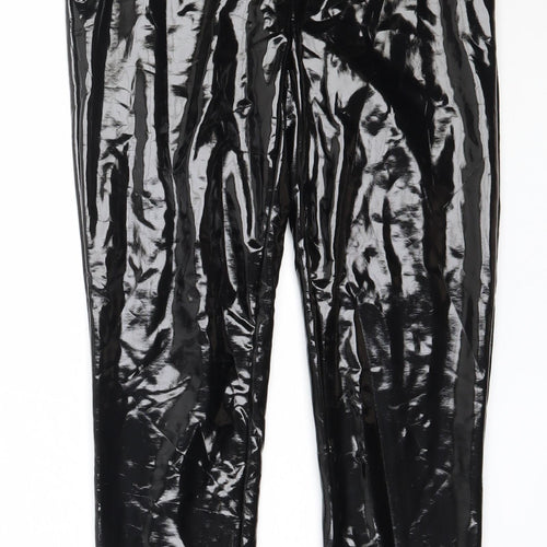 Vera & Lucy Womens Black  Polyester Capri Leggings Size S L27 in