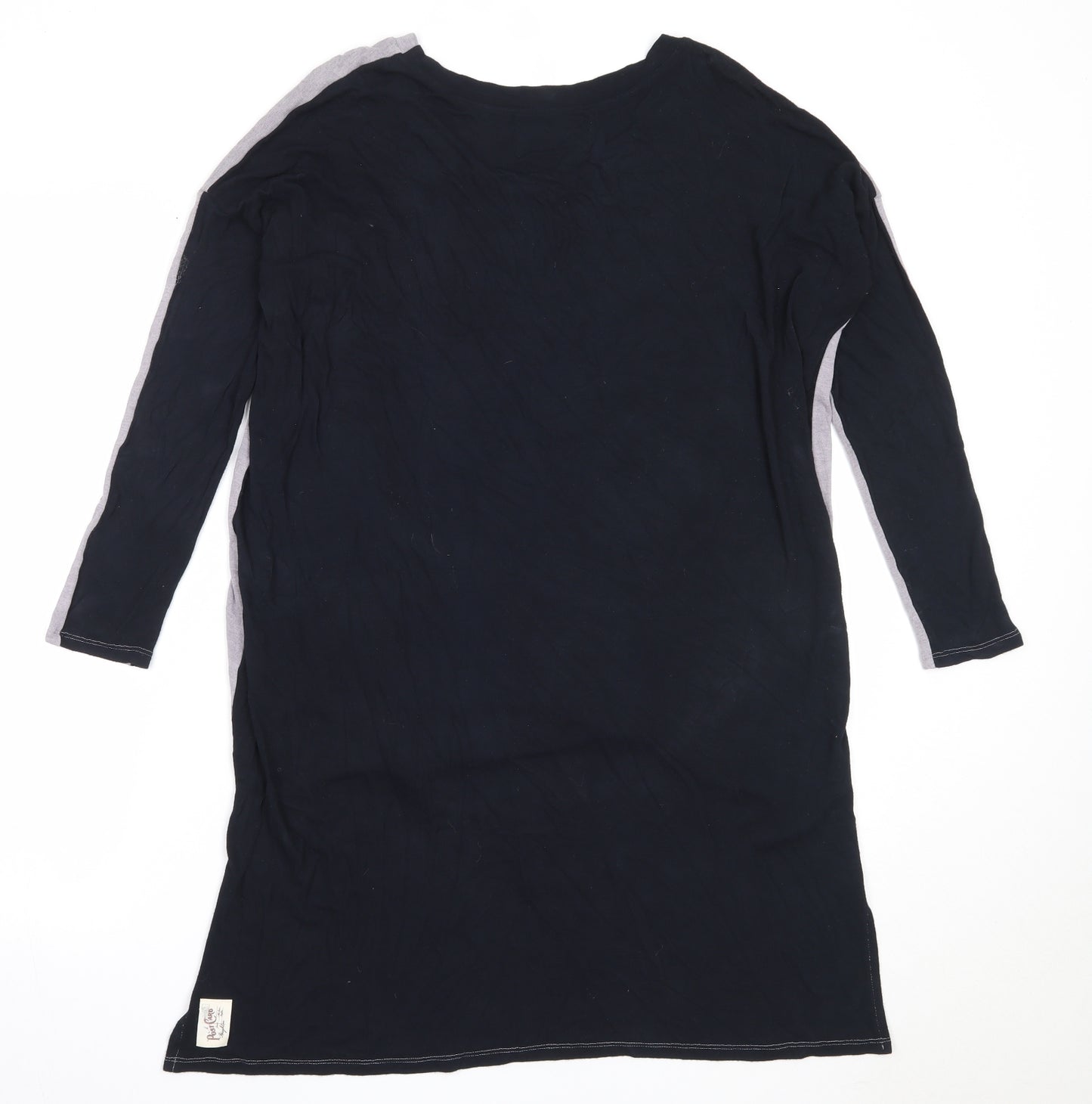 Postcard Womens Grey Round Neck  Viscose Pullover Jumper Size S