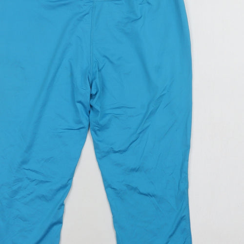 Crivit Womens Blue  Polyamide Cropped Leggings Size S L19 in Regular