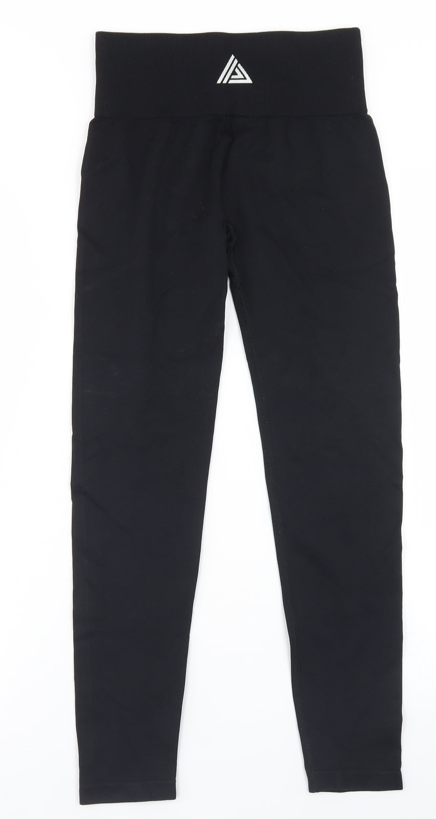 NEXT Womens Black  Nylon Compression Leggings Size S L24 in Regular