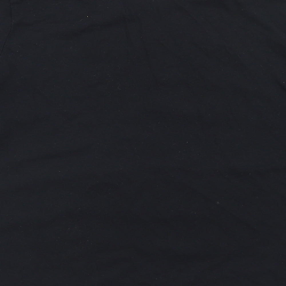 Dunnes Stores Womens Beige  Cotton Basic T-Shirt Size M Crew Neck