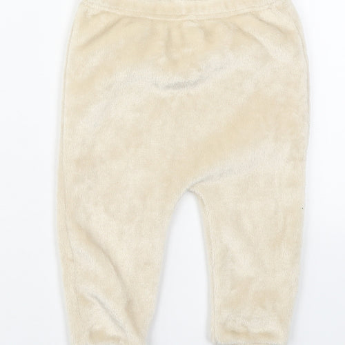 TU Baby Beige  Polyester Sweatpants Trousers Size 12-18 Months   - Pyjama Pants