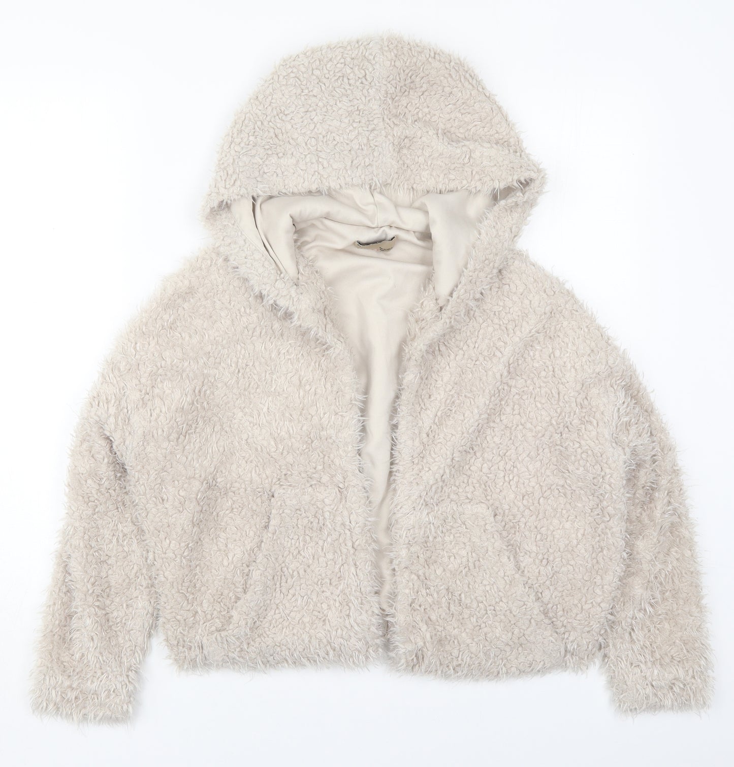 Pull&Bear Womens Beige   Jacket  Size XS