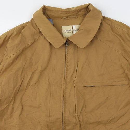 Frank Eden Mens Beige   Jacket  Size XL
