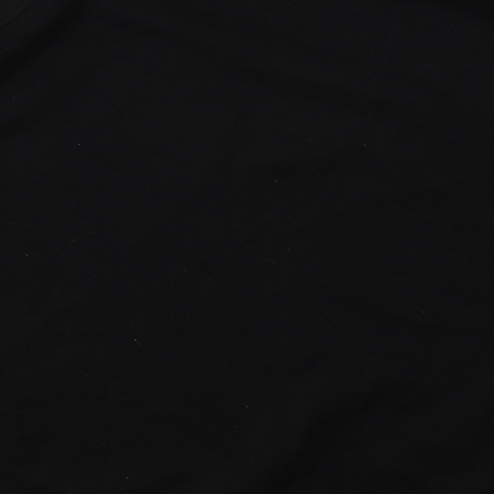 Primark Womens Black Round Neck  Polyester Pullover Jumper Size L