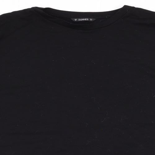 Dunnes Stores Womens Black  Polyester Pullover Sweatshirt Size XL  Pullover - Balloon sleeve
