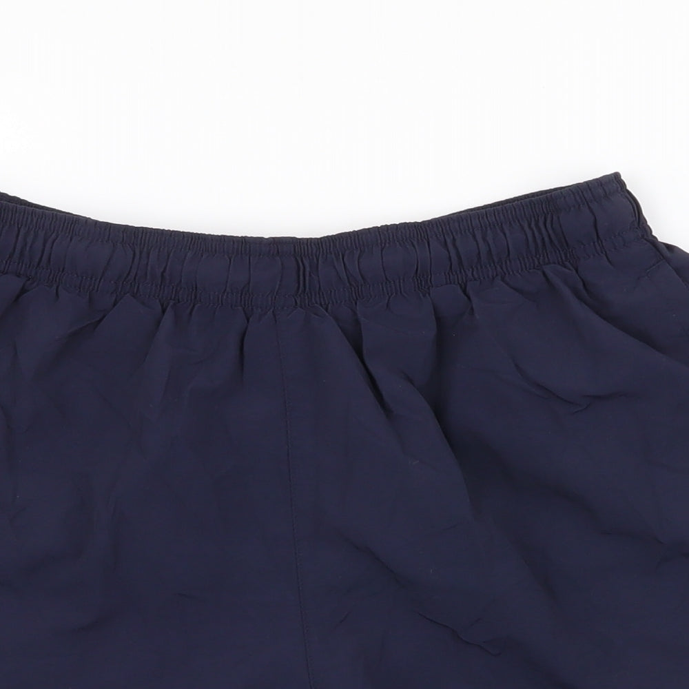 adidas Mens Blue  Polyester Sweat Shorts Size M  Regular Drawstring - swim shorts