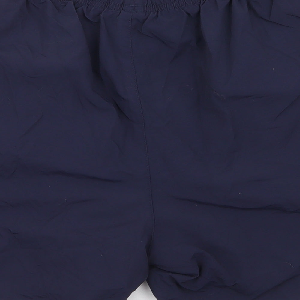 adidas Mens Blue  Polyester Sweat Shorts Size M  Regular Drawstring - swim shorts