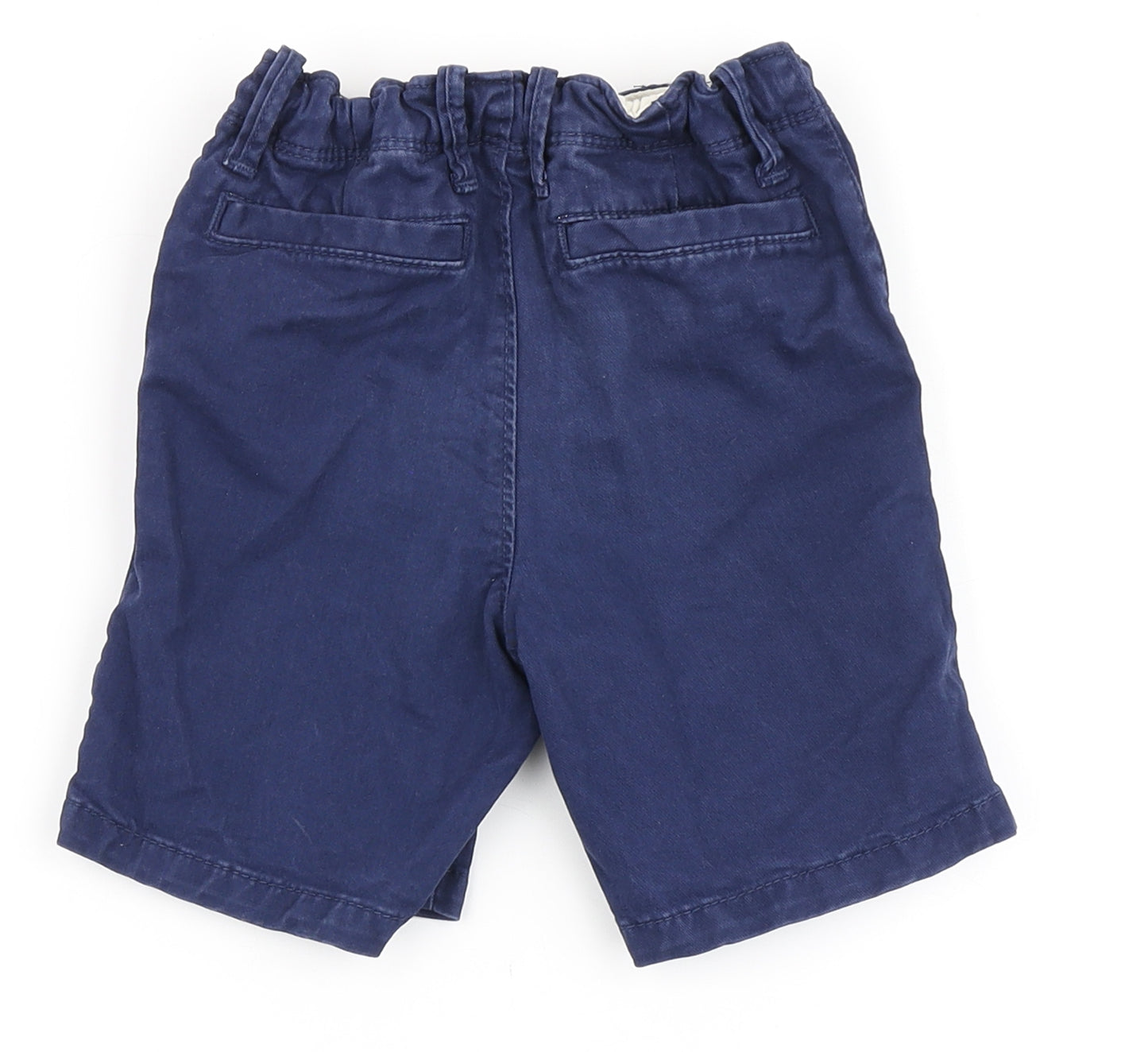 Gap Boys Blue  Polyester Chino Shorts Size 4 Years  Regular Zip