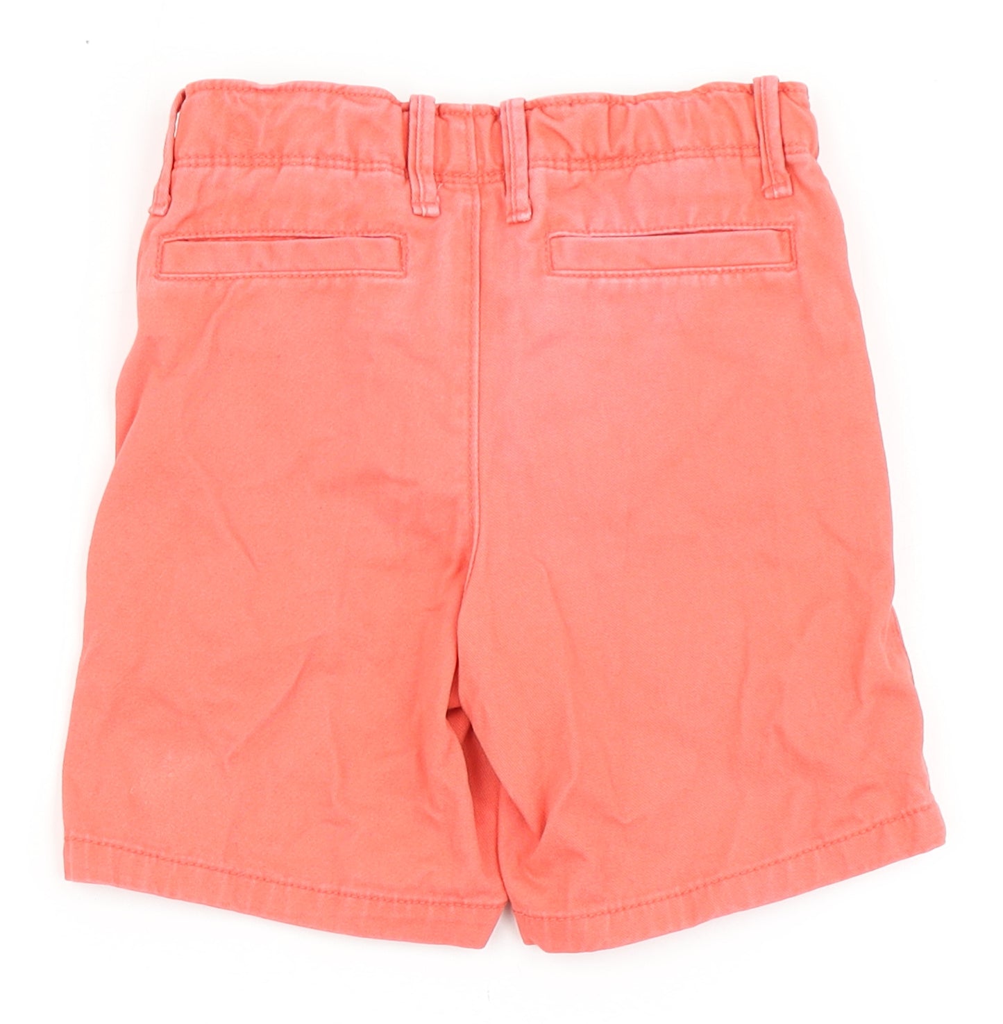 Gap Boys Orange  100% Cotton Chino Shorts Size 4 Years  Regular Zip