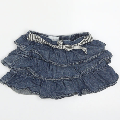 Earlydays Girls Black  Cotton Skirt Outfit/Set Size 0-3 Months  Pullover