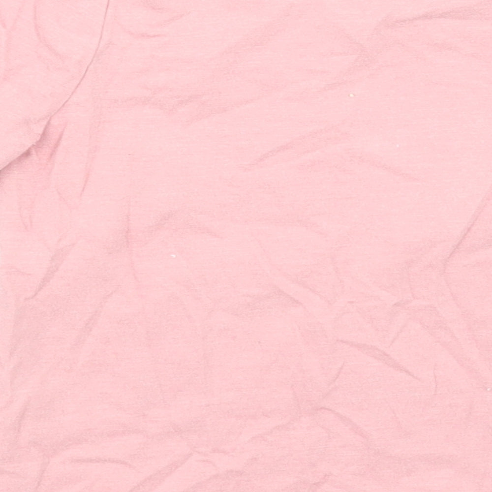 F&F Girls Pink Floral Cotton Basic Casual Size 18-24 Months Crew Neck Pullover