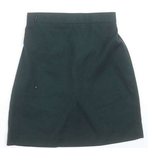whites Girls Green  Polyester A-Line Skirt Size 9-10 Years  Regular Pull On