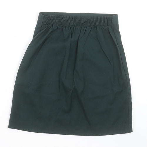 whites Girls Green  Polyester A-Line Skirt Size 9-10 Years  Regular Pull On
