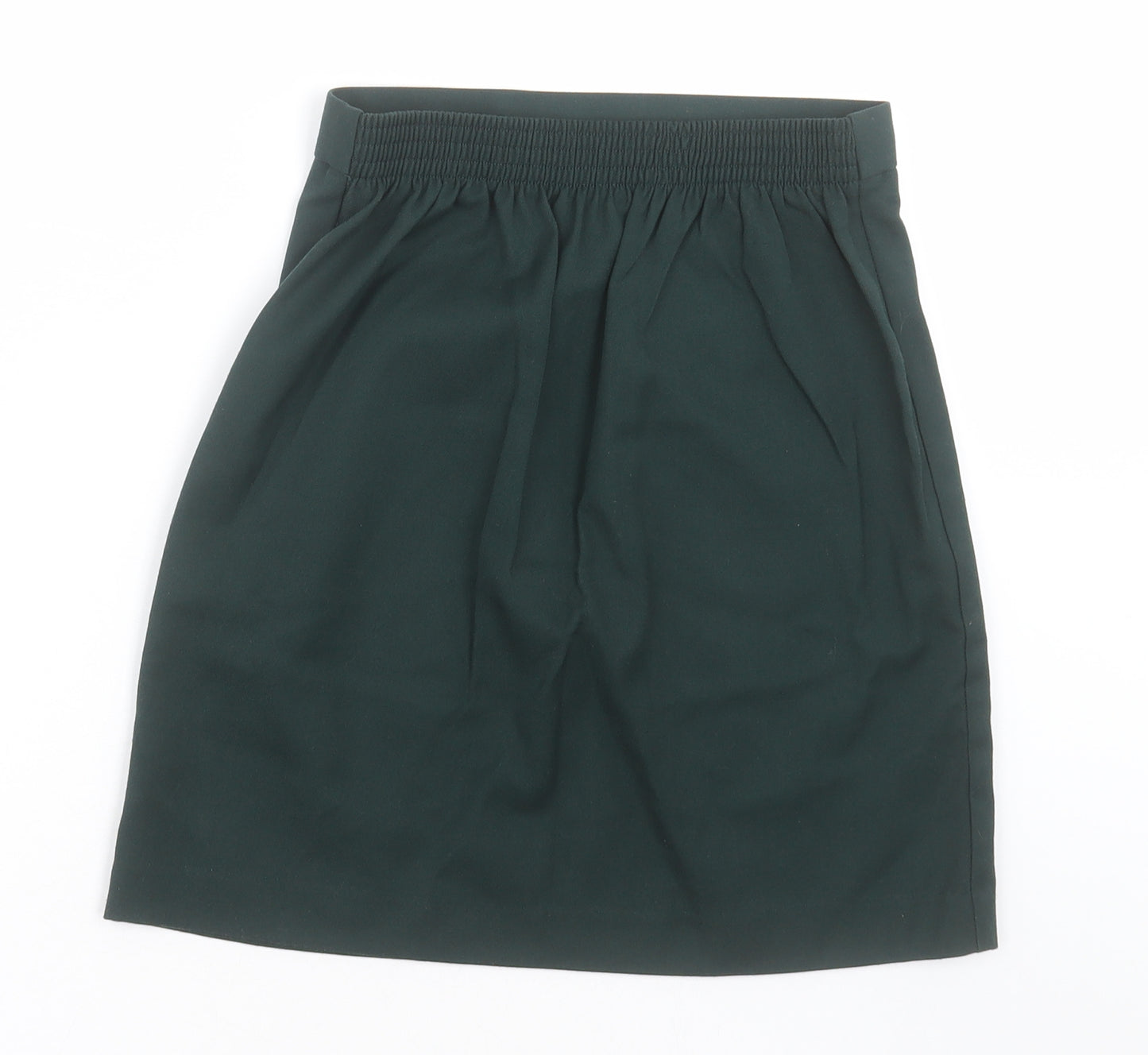 whites Girls Green  Polyester A-Line Skirt Size 9-10 Years  Regular Pull On