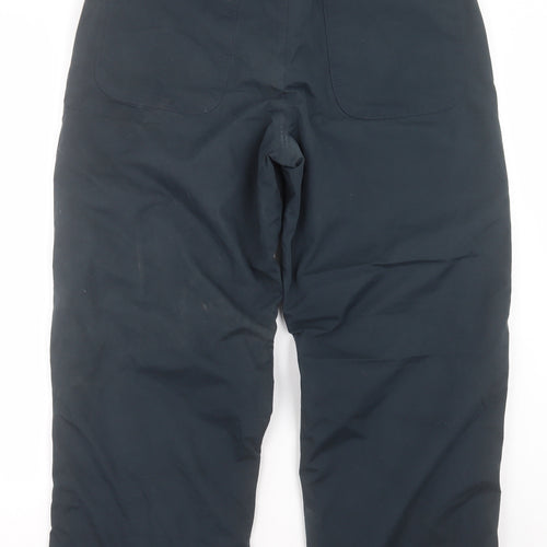 Cotton Traders Mens Black  Polyester Trousers  Size M L30 in Regular Button