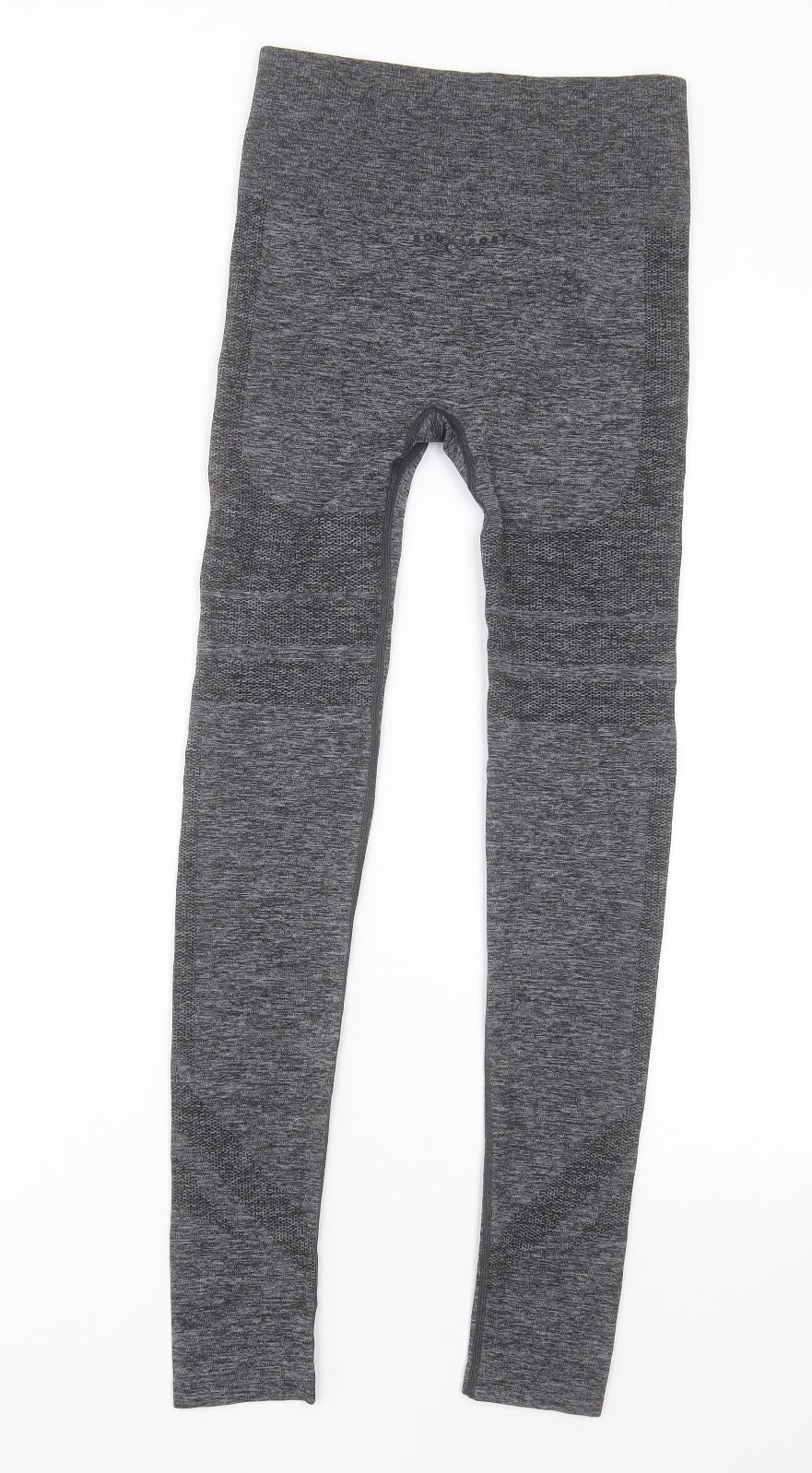 boux sport Womens Grey  Polyester Capri Leggings Size XS L28 in Regular Pullover