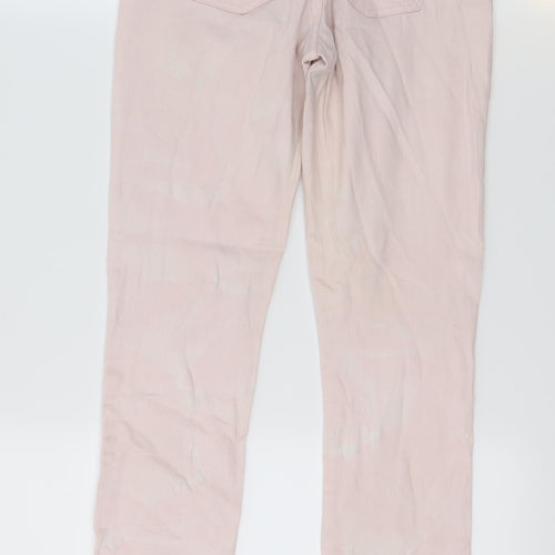 Gap Kids Girls Pink Tie Dye Cotton Skinny Jeans Size 13 Years  Regular Zip