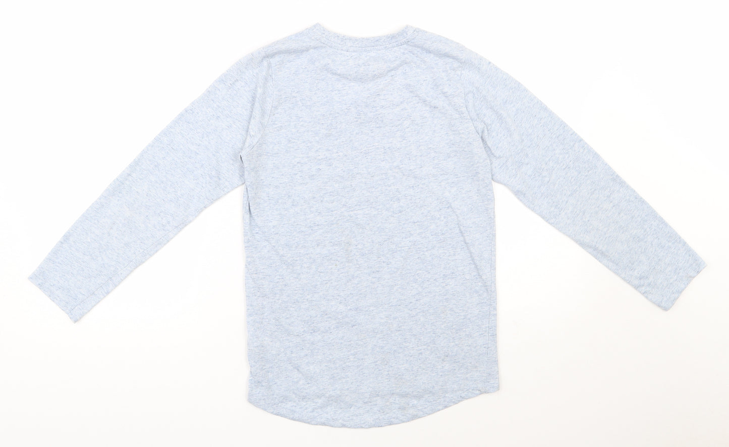 NEXT Girls Blue  Polyester Pullover T-Shirt Size 9 Years Round Neck Pullover