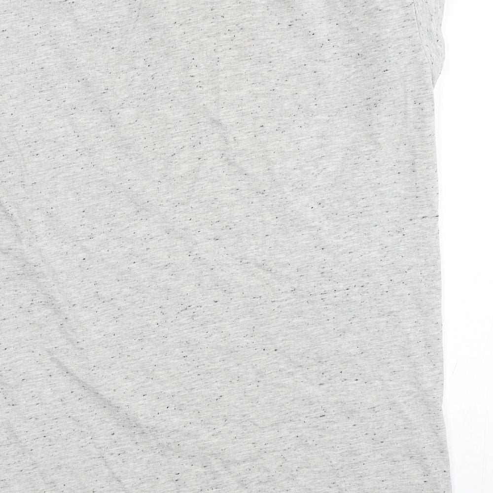 Atmosphere Womens Grey  Polyester Basic T-Shirt Size 12 Round Neck