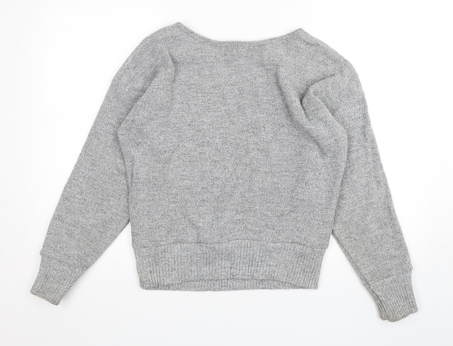 RMB Womens Grey  Acrylic Pullover Sweatshirt Size S  Pullover