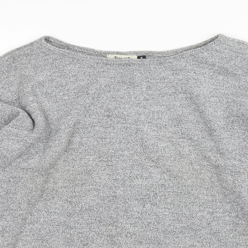 RMB Womens Grey  Acrylic Pullover Sweatshirt Size S  Pullover