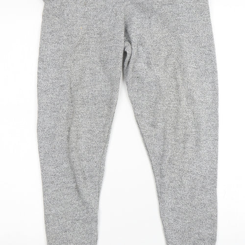Preworn  Womens Grey  Acrylic Sweatpants Trousers Size S L30 in Regular Drawstring
