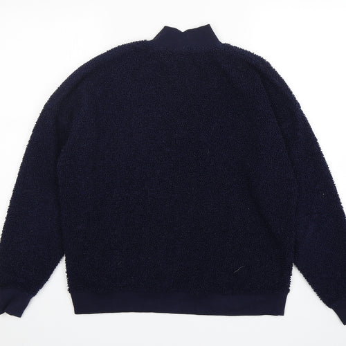 New Look Womens Blue  Polyester Pullover Sweatshirt Size 8  Pullover